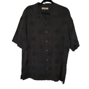 Tommy Bahama Men's Short Sleeve Relaxed 100% Silk